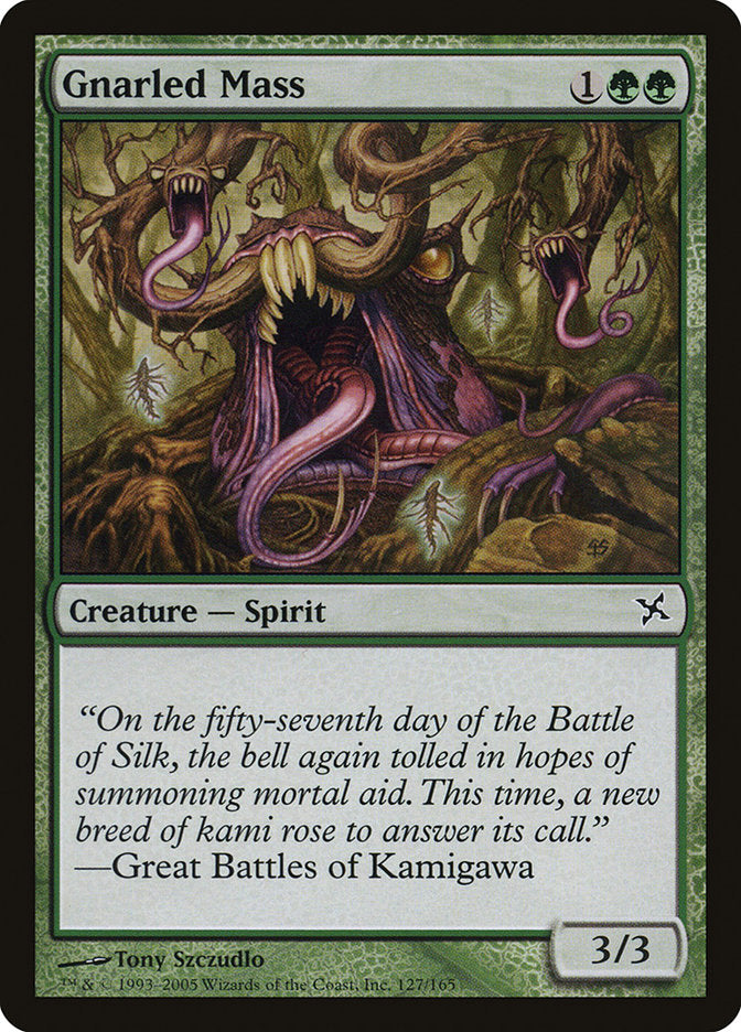 Gnarled Mass [Betrayers of Kamigawa] | Boutique FDB TCG