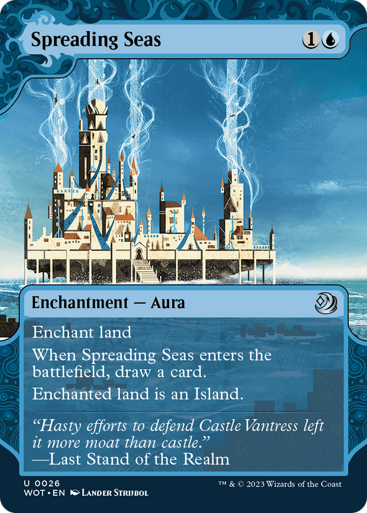 Spreading Seas [Wilds of Eldraine: Enchanting Tales] | Boutique FDB TCG