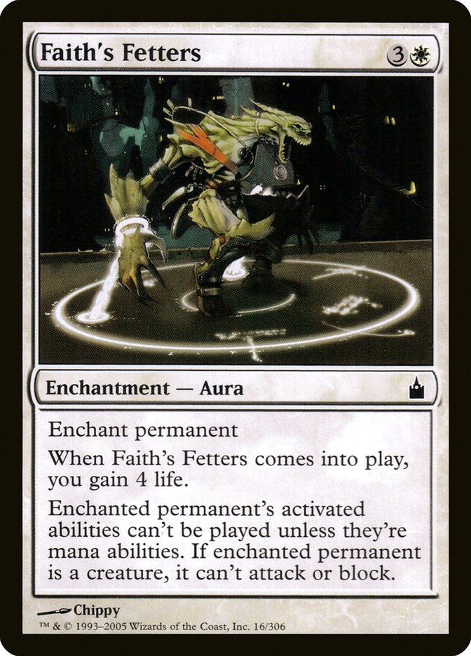 Faith's Fetters [Ravnica: City of Guilds] | Boutique FDB TCG