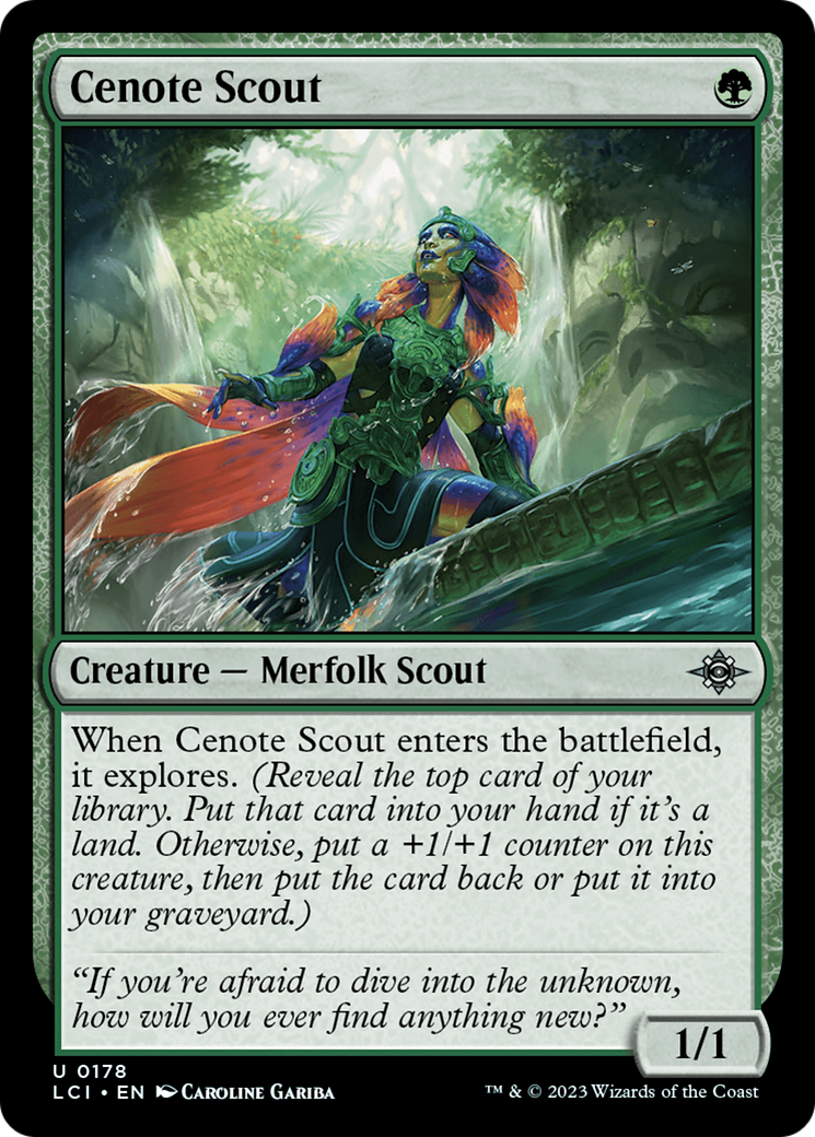 Cenote Scout [The Lost Caverns of Ixalan] | Boutique FDB TCG