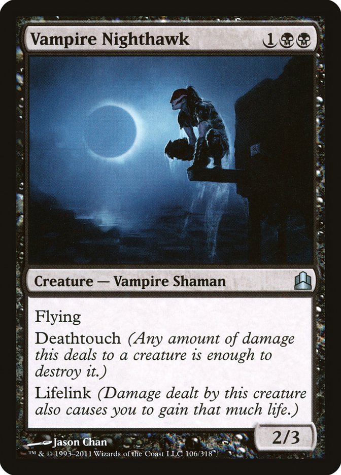 Vampire Nighthawk [Commander 2011] | Boutique FDB TCG