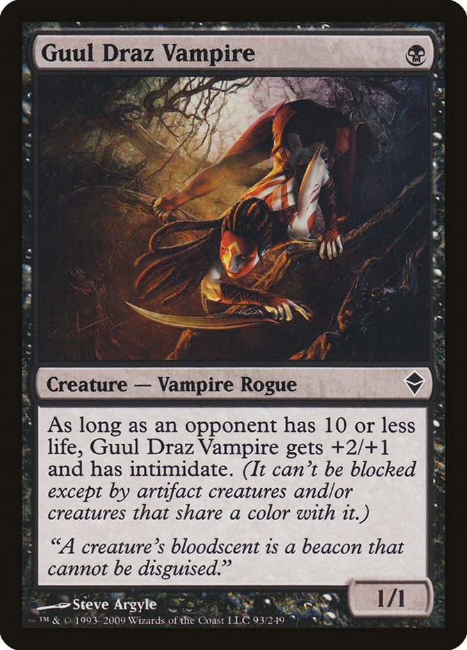 Guul Draz Vampire [Zendikar] | Boutique FDB TCG