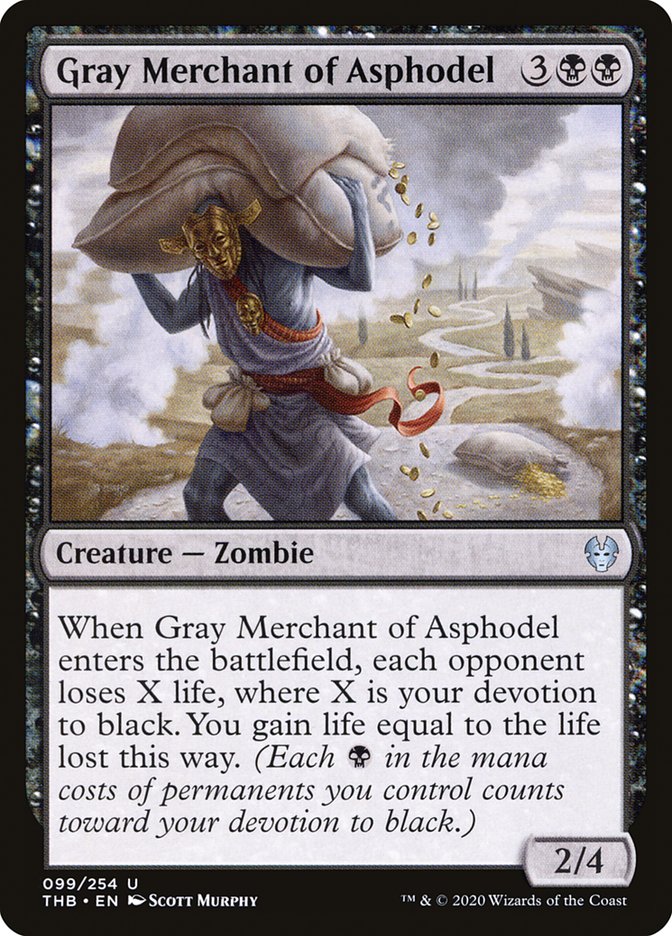 Gray Merchant of Asphodel [Theros Beyond Death] | Boutique FDB TCG