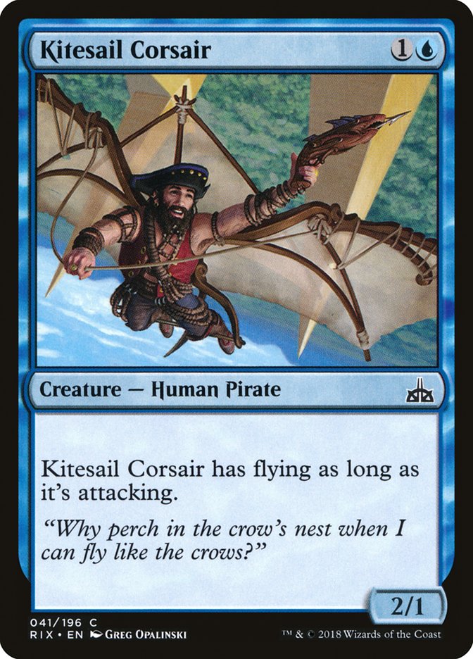 Kitesail Corsair [Rivals of Ixalan] | Boutique FDB TCG