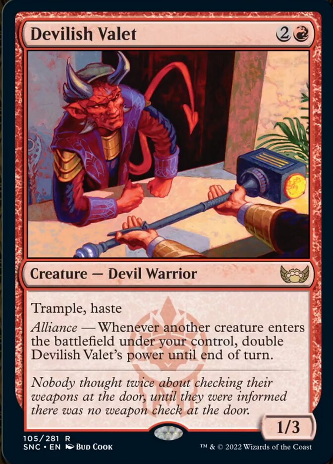 Devilish Valet [Streets of New Capenna] | Boutique FDB TCG