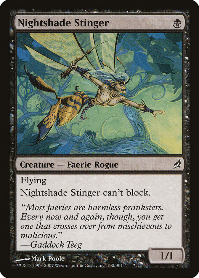 Nightshade Stinger [Lorwyn] | Boutique FDB TCG