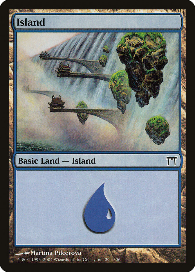 Island (294) [Champions of Kamigawa] | Boutique FDB TCG