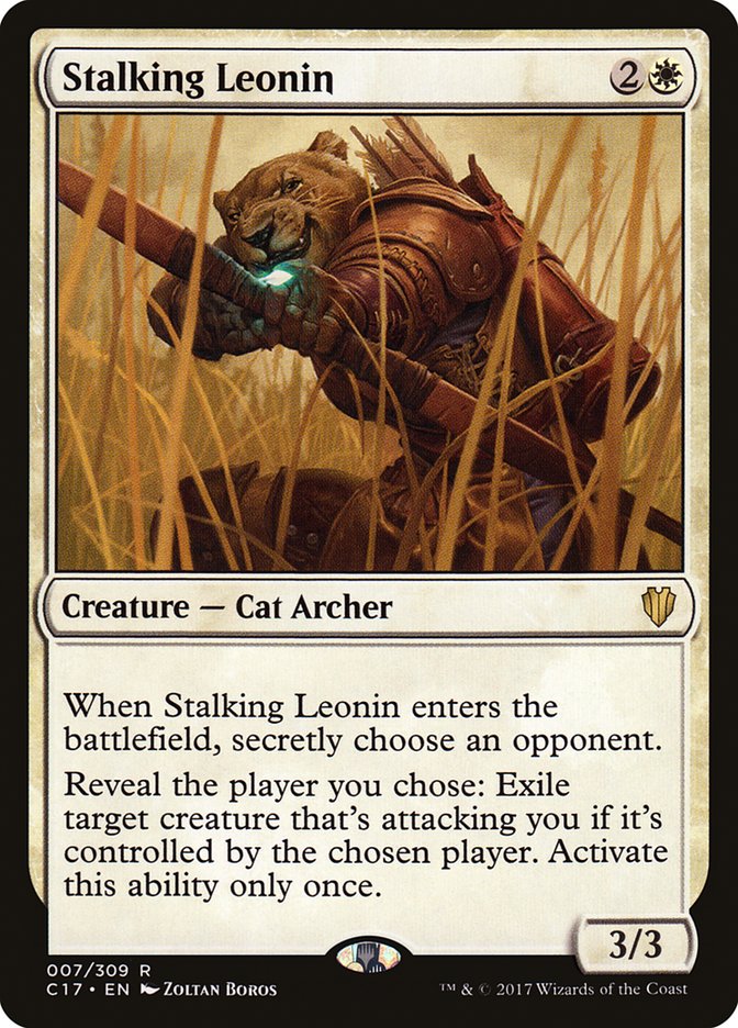 Stalking Leonin [Commander 2017] | Boutique FDB TCG