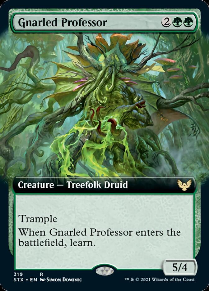 Gnarled Professor (Extended Art) [Strixhaven: School of Mages] | Boutique FDB TCG