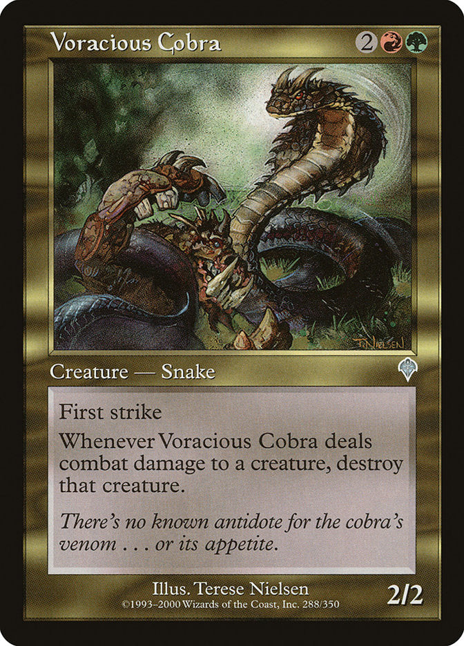 Voracious Cobra [Invasion] | Boutique FDB TCG