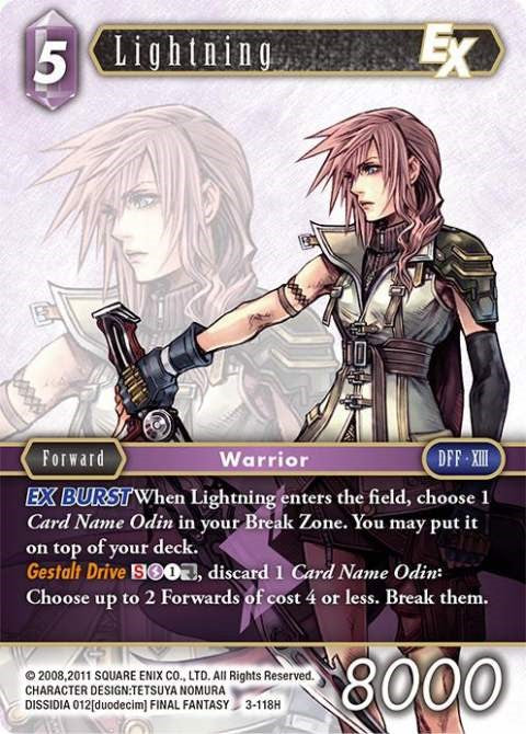 Lightning EX [Opus III] | Boutique FDB TCG