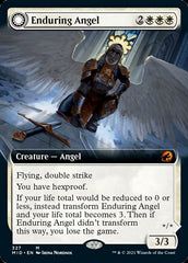 Enduring Angel // Angelic Enforcer (Extended Art) [Innistrad: Midnight Hunt] | Boutique FDB TCG