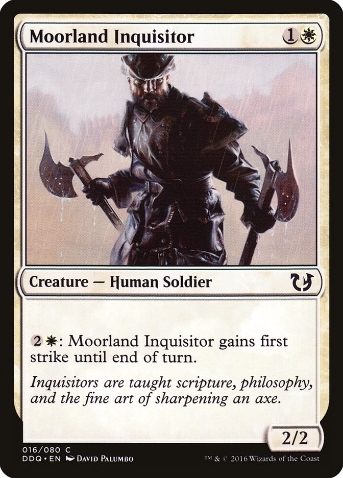 Moorland Inquisitor [Duel Decks: Blessed vs. Cursed] | Boutique FDB TCG