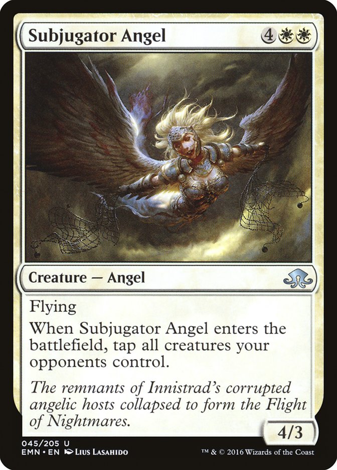 Subjugator Angel [Eldritch Moon] | Boutique FDB TCG