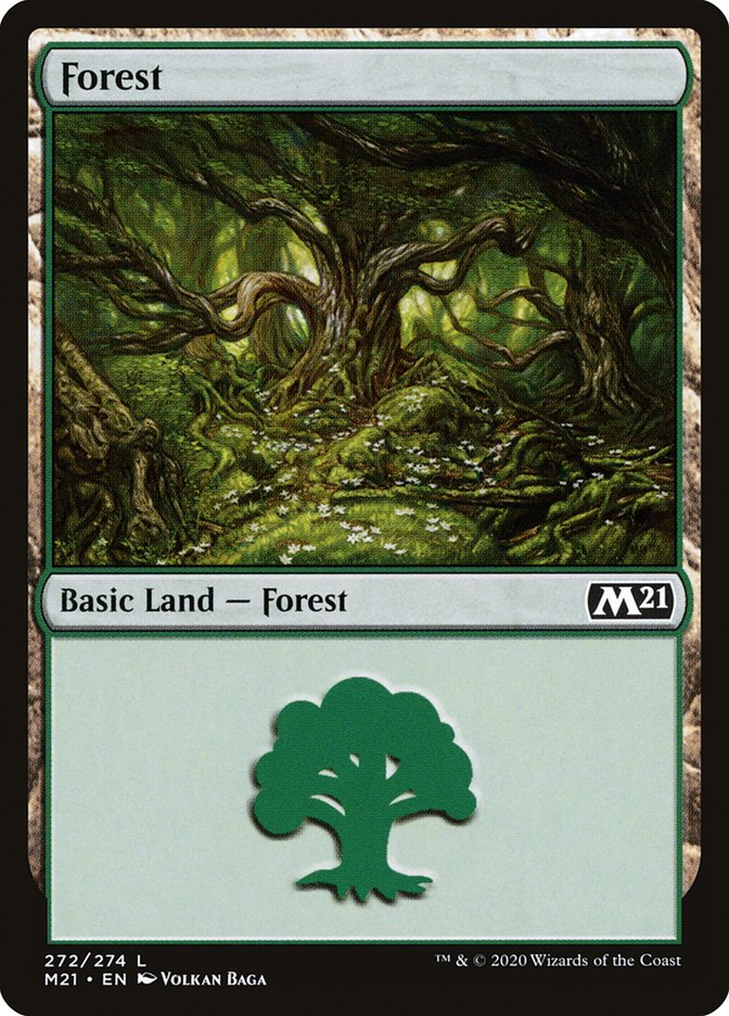 Forest (272) [Core Set 2021] | Boutique FDB TCG