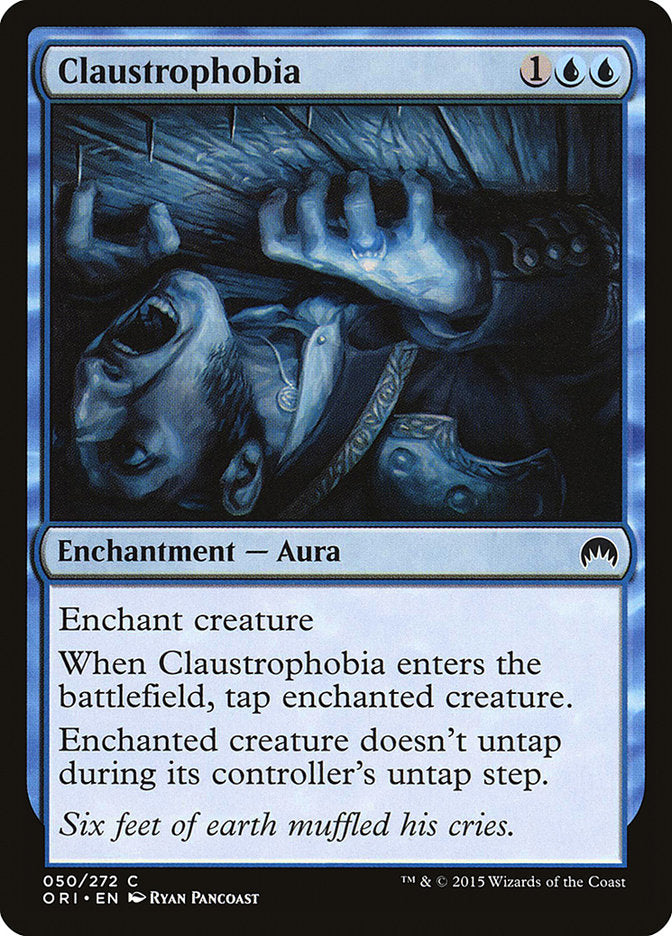 Claustrophobia [Magic Origins] | Boutique FDB TCG