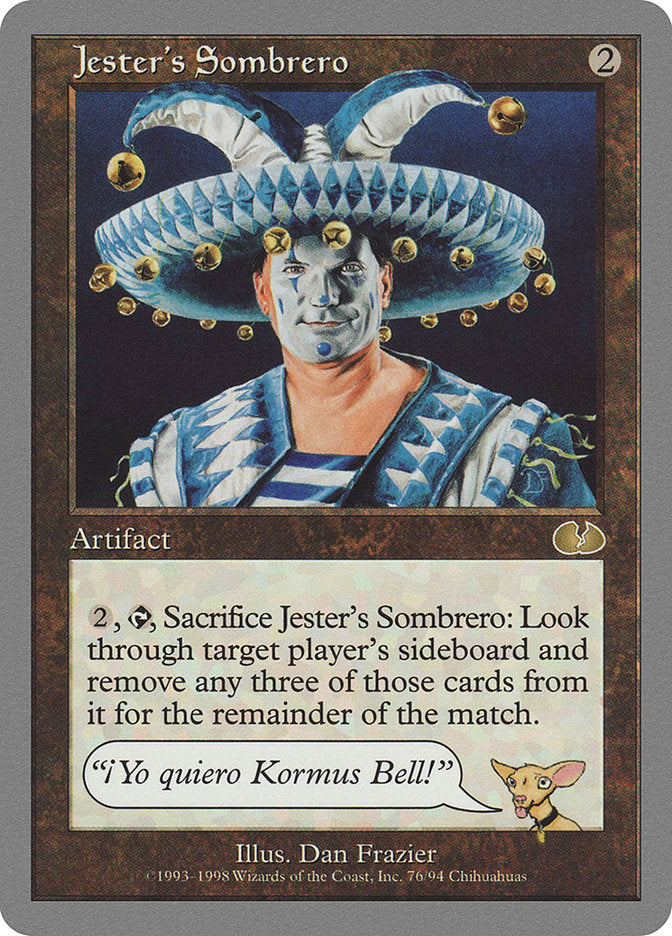 Jester's Sombrero [Unglued] | Boutique FDB TCG