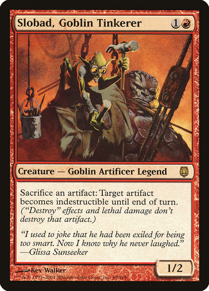 Slobad, Goblin Tinkerer [Darksteel] | Boutique FDB TCG