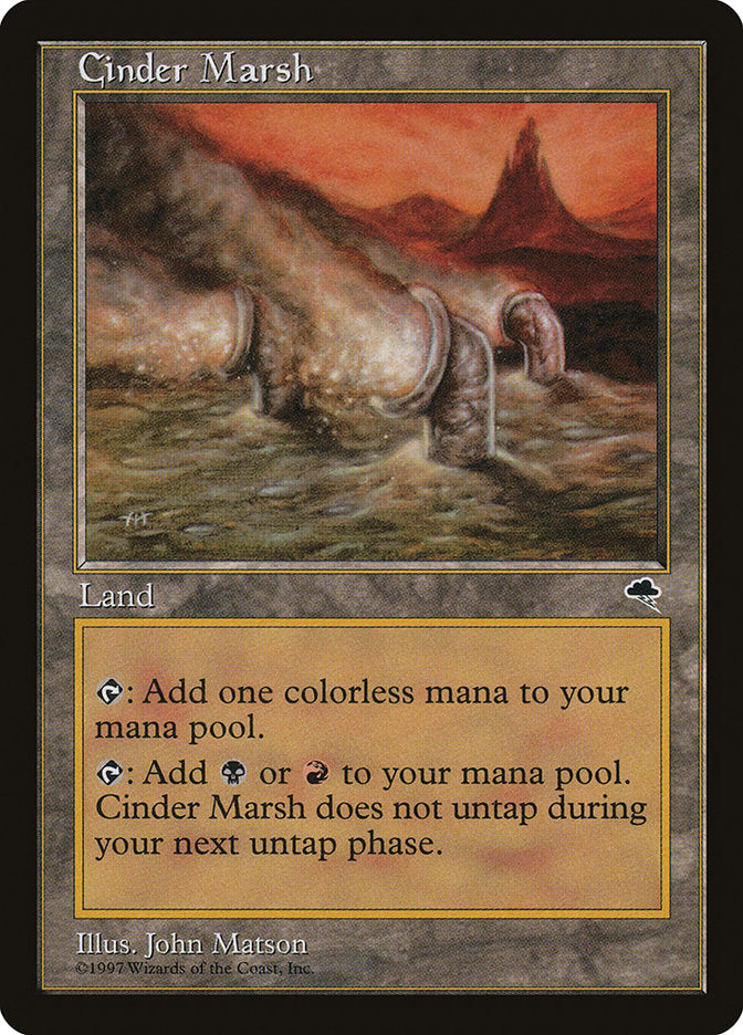 Cinder Marsh [Tempest] | Boutique FDB TCG