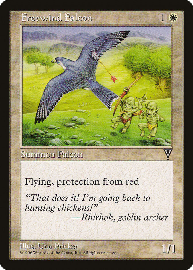 Freewind Falcon [Visions] | Boutique FDB TCG