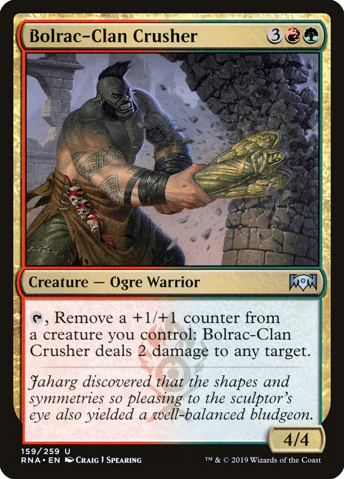 Bolrac-Clan Crusher [Ravnica Allegiance] | Boutique FDB TCG