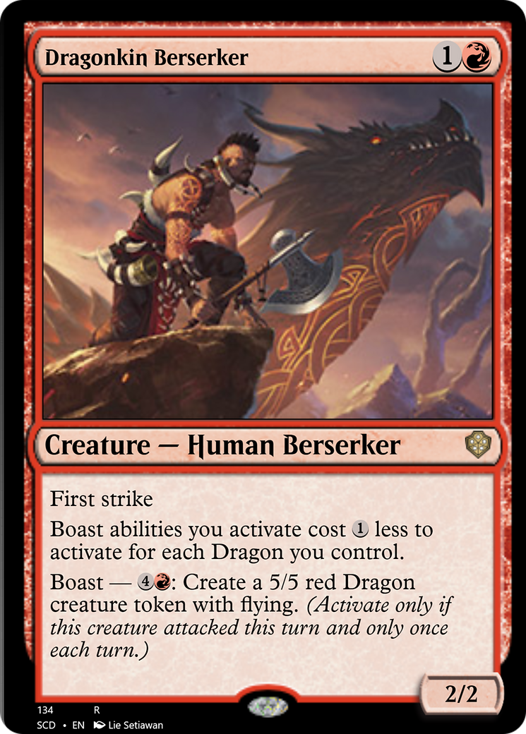 Dragonkin Berserker [Starter Commander Decks] | Boutique FDB TCG