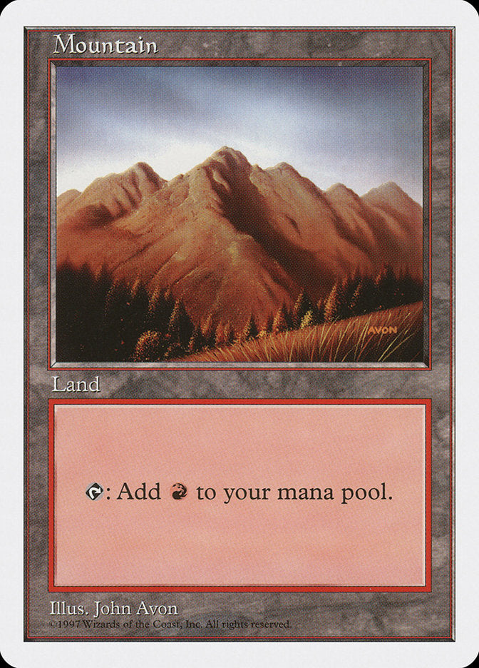 Mountain (444) [Fifth Edition] | Boutique FDB TCG