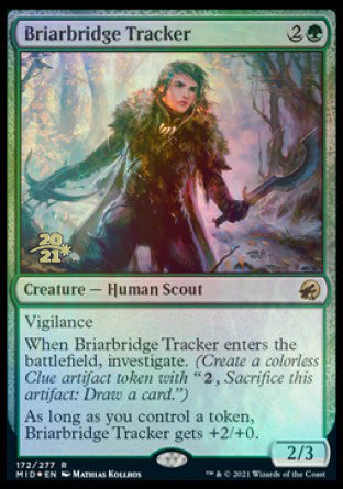 Briarbridge Tracker [Innistrad: Midnight Hunt Prerelease Promos] | Boutique FDB TCG