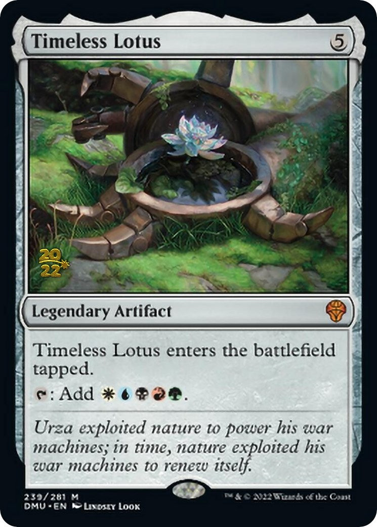 Timeless Lotus [Dominaria United Prerelease Promos] | Boutique FDB TCG