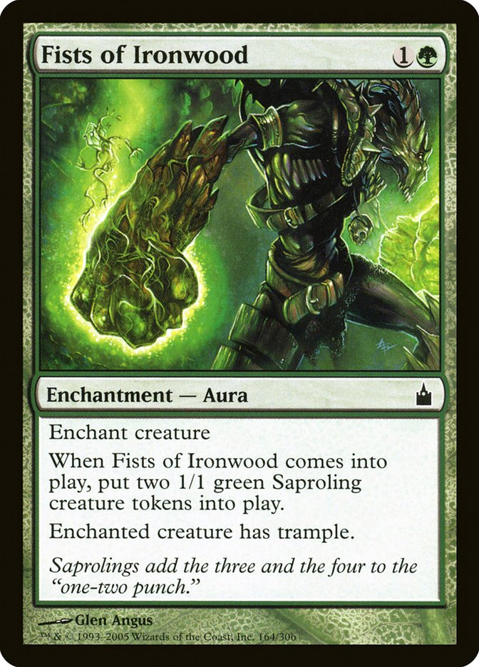 Fists of Ironwood [Ravnica: City of Guilds] | Boutique FDB TCG