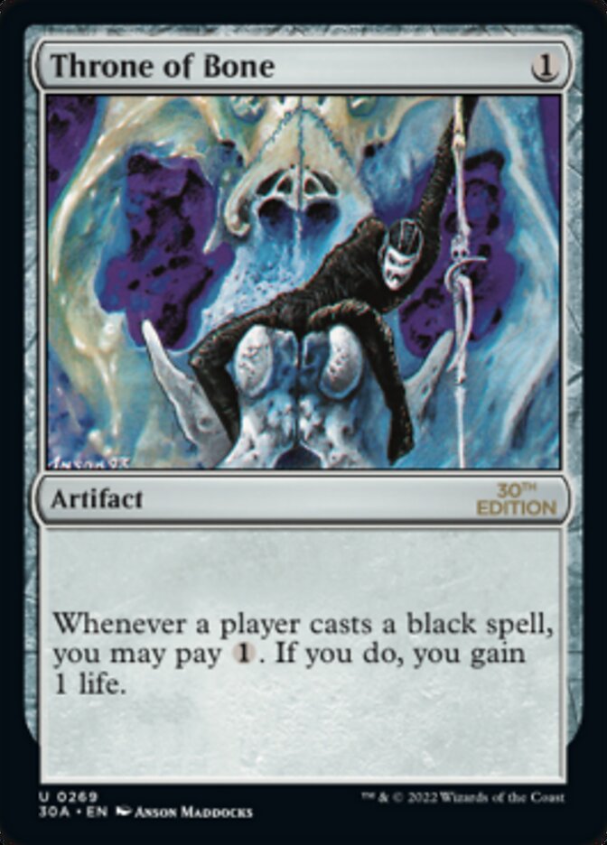 Throne of Bone [30th Anniversary Edition] | Boutique FDB TCG