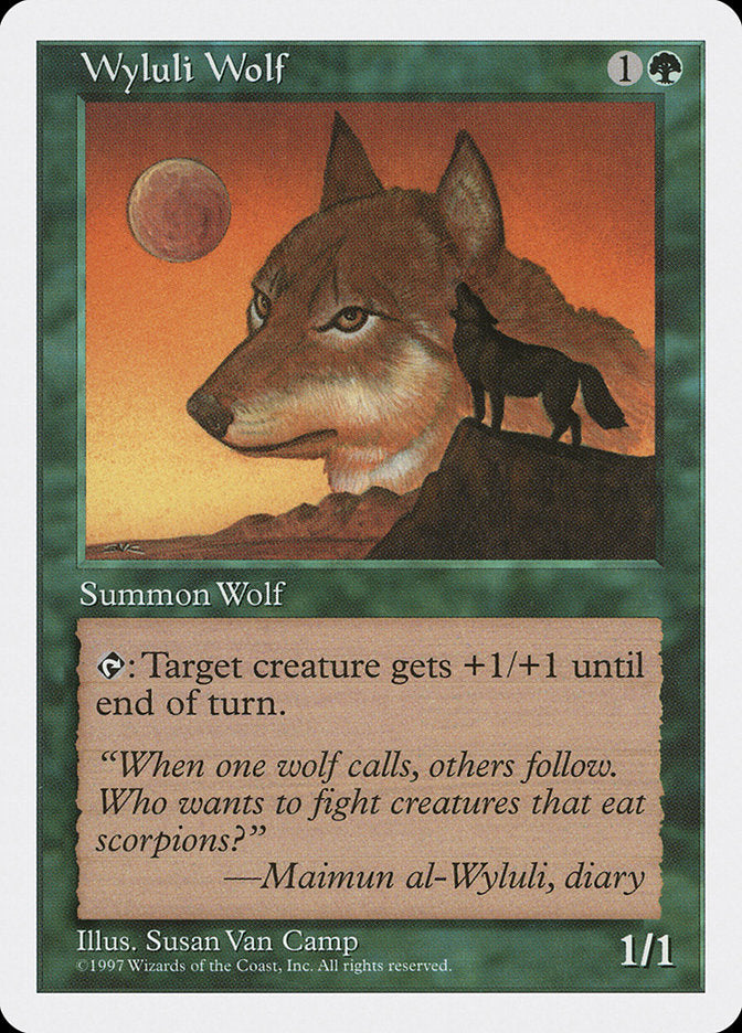 Wyluli Wolf [Fifth Edition] | Boutique FDB TCG