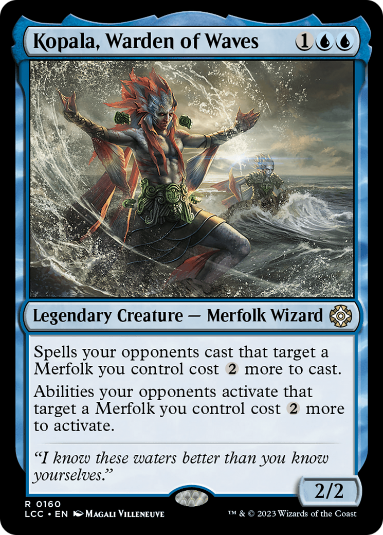 Kopala, Warden of Waves [The Lost Caverns of Ixalan Commander] | Boutique FDB TCG