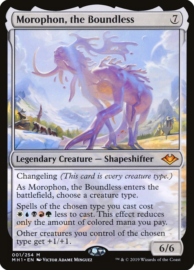 Morophon, the Boundless (Promo Pack) [Modern Horizons Promos] | Boutique FDB TCG