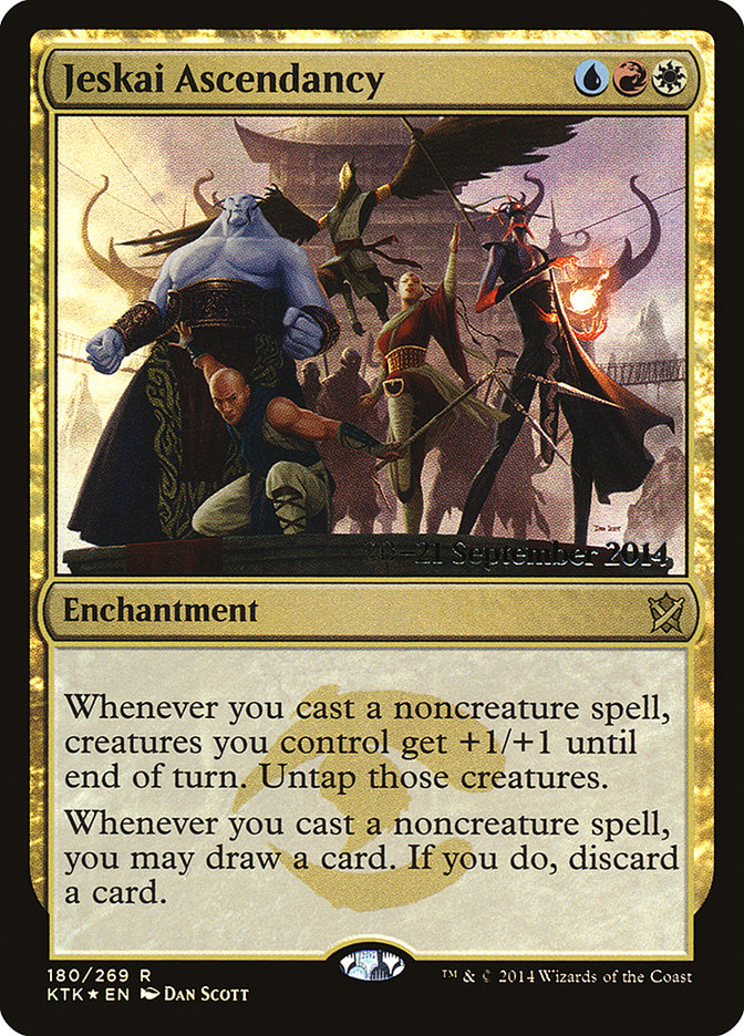 Jeskai Ascendancy [Khans of Tarkir Prerelease Promos] | Boutique FDB TCG