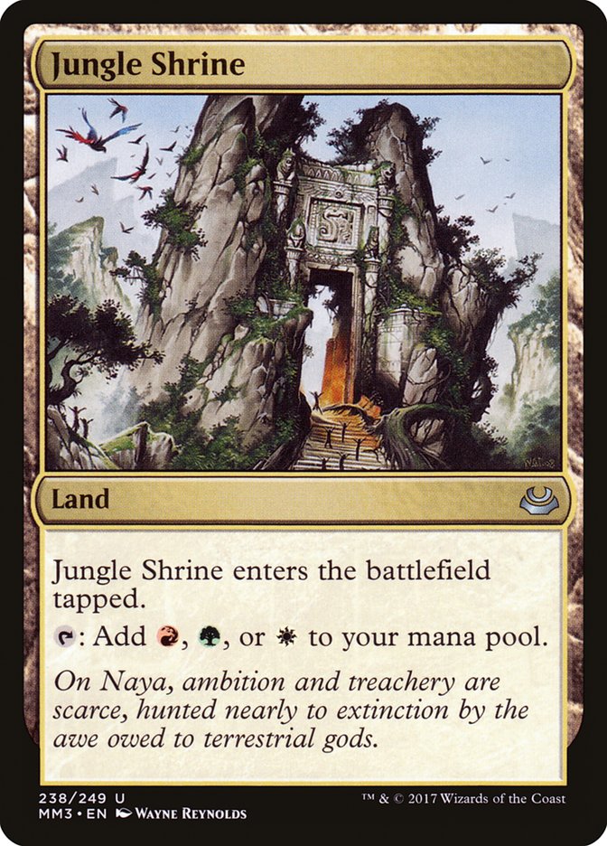 Jungle Shrine [Modern Masters 2017] | Boutique FDB TCG