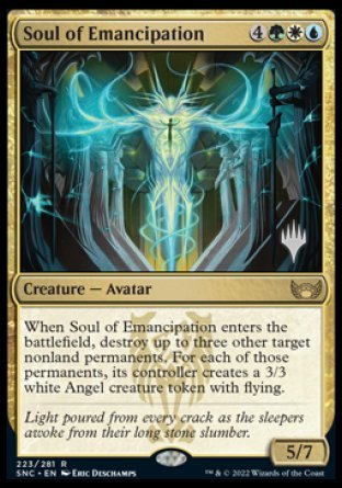 Soul of Emancipation (Promo Pack) [Streets of New Capenna Promos] | Boutique FDB TCG