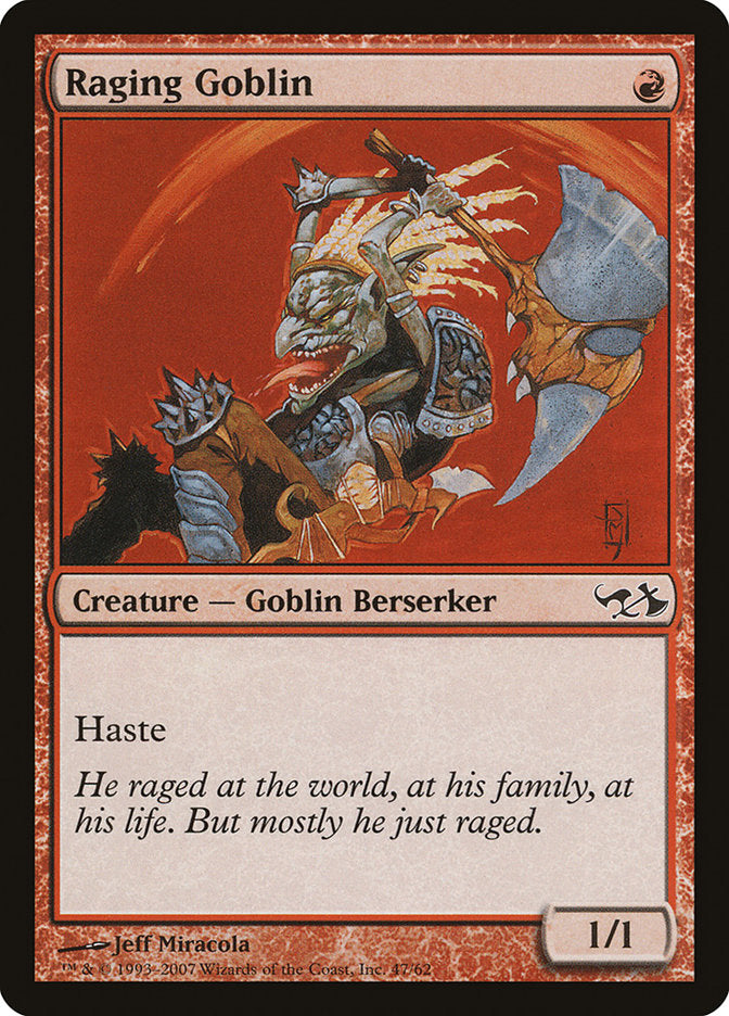 Raging Goblin [Duel Decks: Elves vs. Goblins] | Boutique FDB TCG