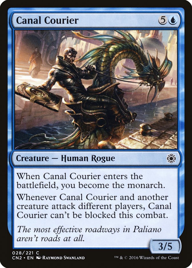 Canal Courier [Conspiracy: Take the Crown] | Boutique FDB TCG