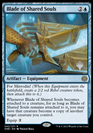Blade of Shared Souls (Promo Pack) [Phyrexia: All Will Be One Promos] | Boutique FDB TCG
