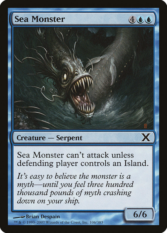 Sea Monster [Tenth Edition] | Boutique FDB TCG