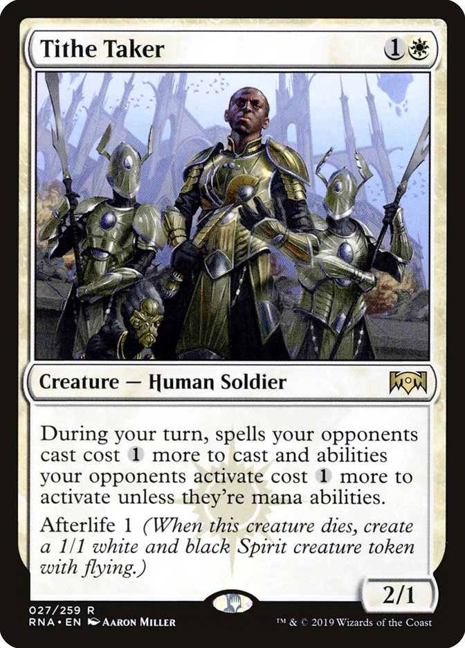 Tithe Taker [Ravnica Allegiance] | Boutique FDB TCG