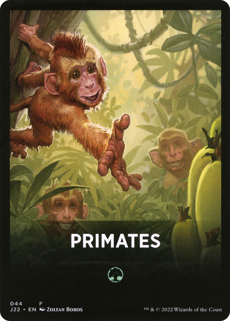 Primates Theme Card [Jumpstart 2022 Front Cards] | Boutique FDB TCG