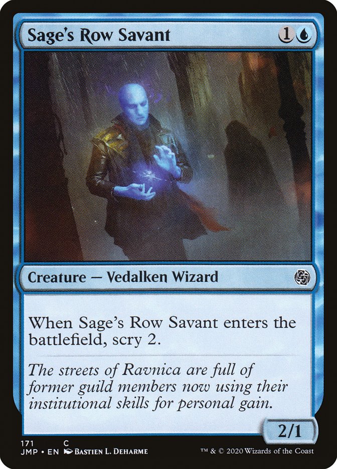 Sage's Row Savant [Jumpstart] | Boutique FDB TCG