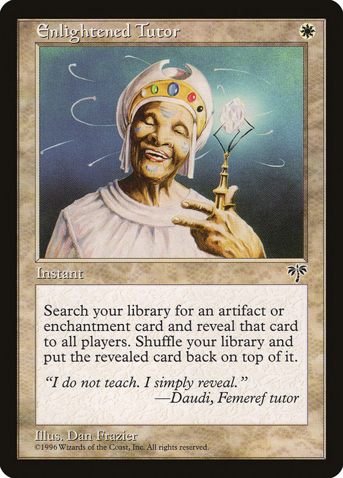 Enlightened Tutor [Mirage] | Boutique FDB TCG