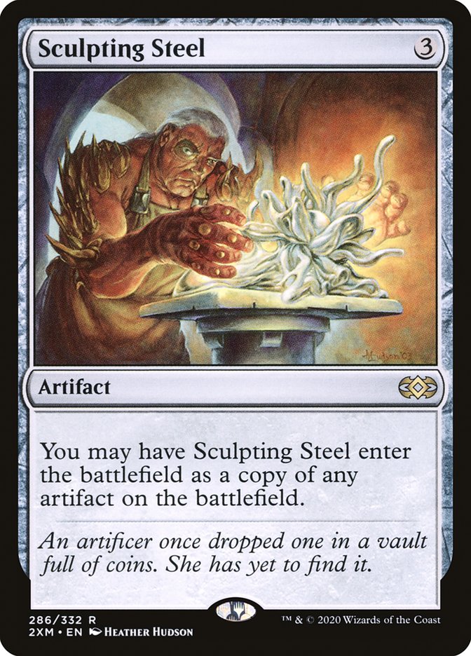 Sculpting Steel [Double Masters] | Boutique FDB TCG