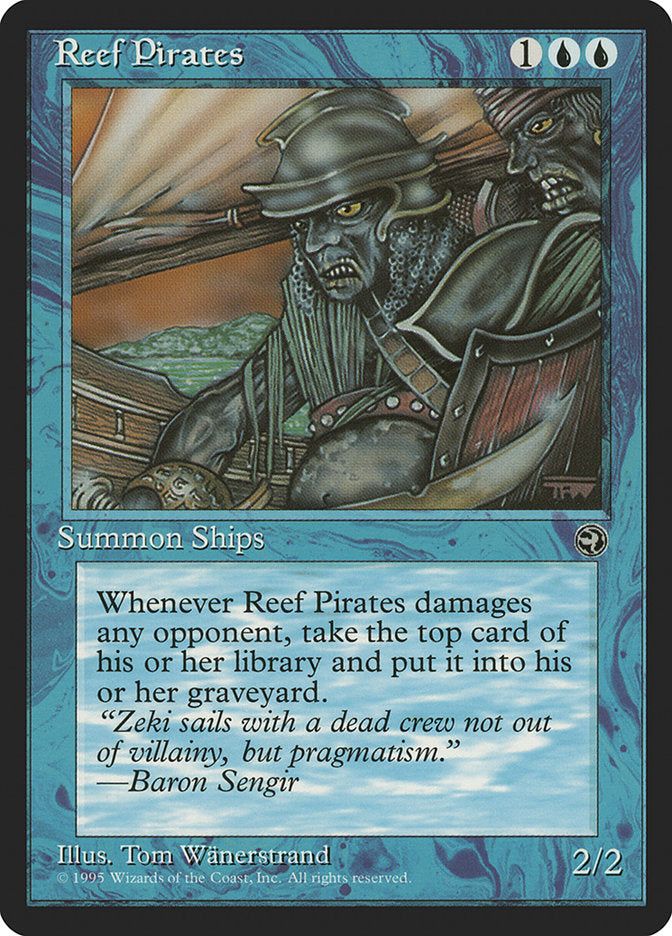 Reef Pirates (Baron Sengir Flavor Text) [Homelands] | Boutique FDB TCG