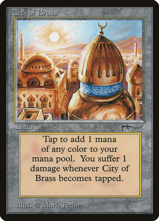 City of Brass [Arabian Nights] | Boutique FDB TCG