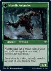 Oakshade Stalker // Moonlit Ambusher [Innistrad: Crimson Vow] | Boutique FDB TCG