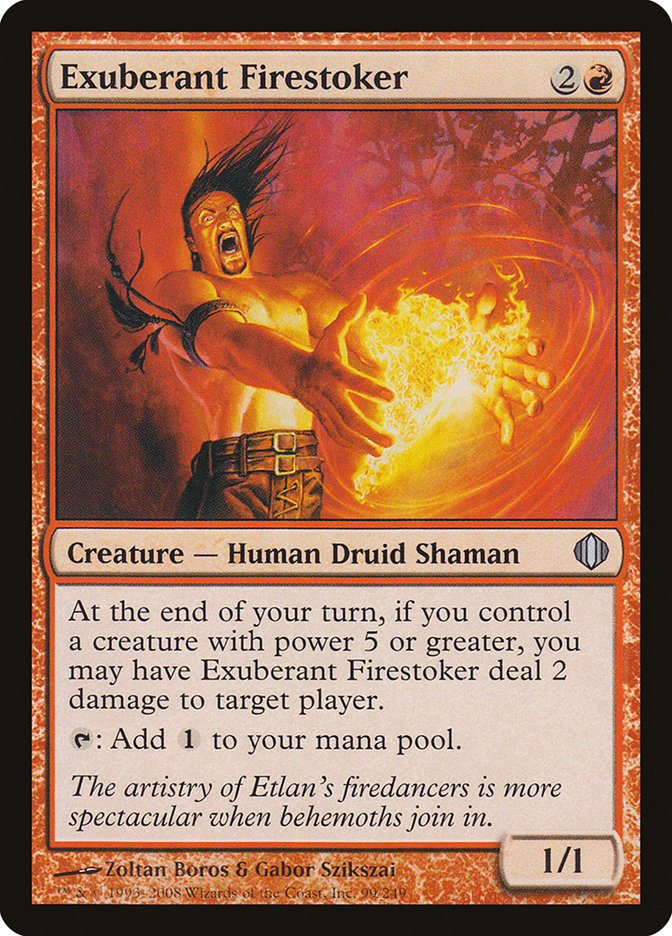 Exuberant Firestoker [Shards of Alara] | Boutique FDB TCG